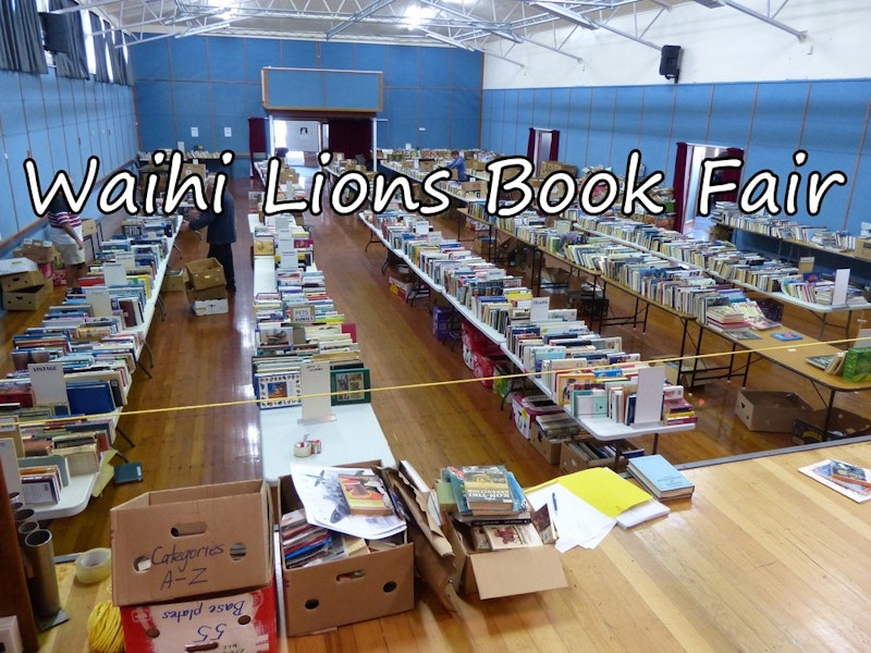 Waihi Lions Book Fair