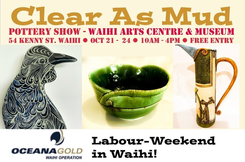 Clear As Mud Pottery Exhibition and Sale
