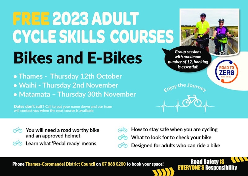 Free Adult Cycle Skills Courses - 2023