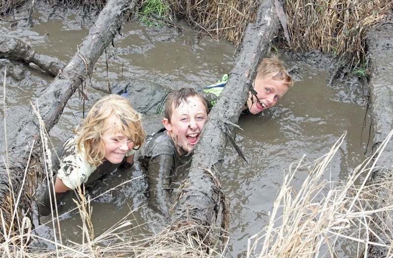 Waihi Scout Group's Mudslide and Fun Day